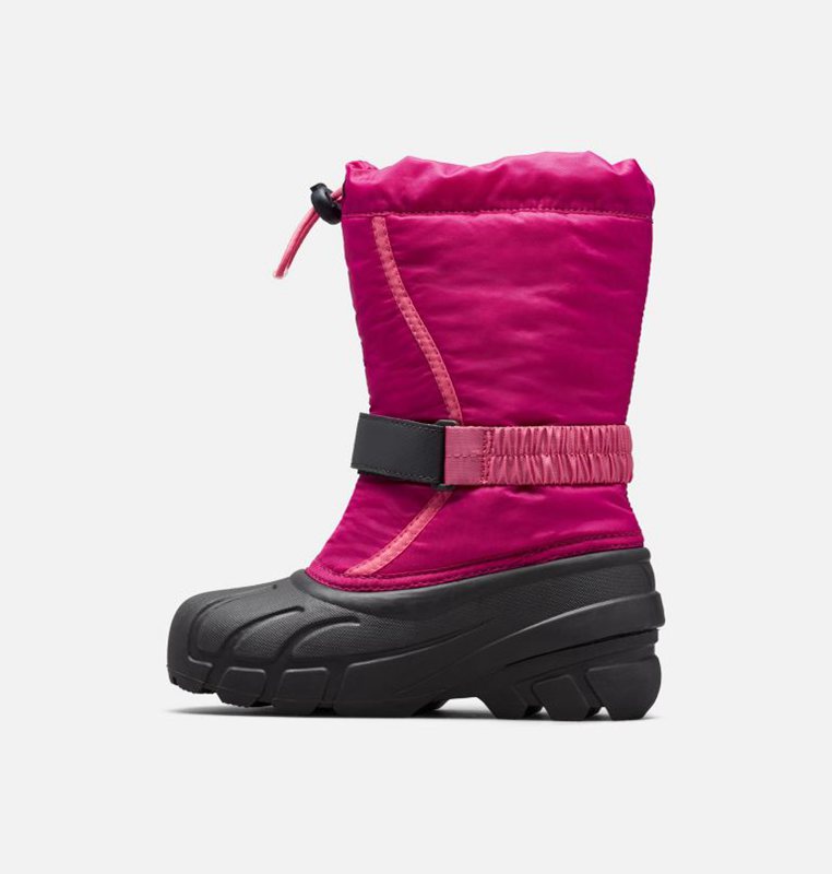 Sorel Çocuk Youth Flurry™ - Kar Botu Pembe/Siyah - 105-NVPKGS